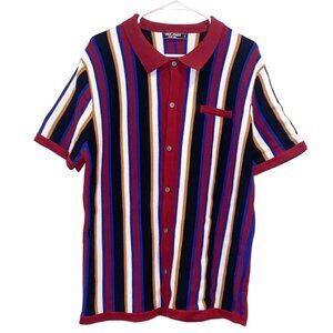 Paul Jones Short Sleeve Knit Polo Shirt Size X-Large